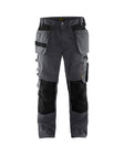 Werkbroek met gereedschapszakken 1555 - Medium grijs/Zwart