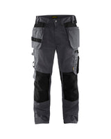 Werkbroek met gereedschapszakken 1555 - Medium grijs/Zwart