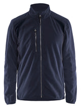 Fleecejack 4730 - Donker marineblauw/Zwart