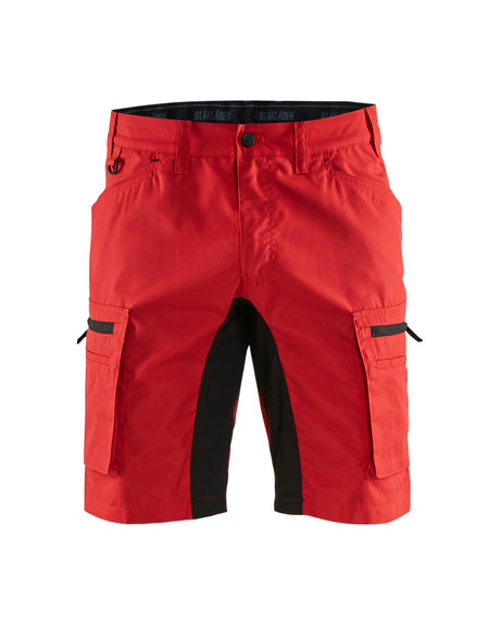 Serviceshort 1449 - rood/zwart