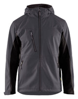 Softshell jack 4753 - Medium grijs/Zwart