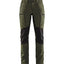 Service werkbroek Stretch Dames 7159 - Donker herfstgroen/Zwart