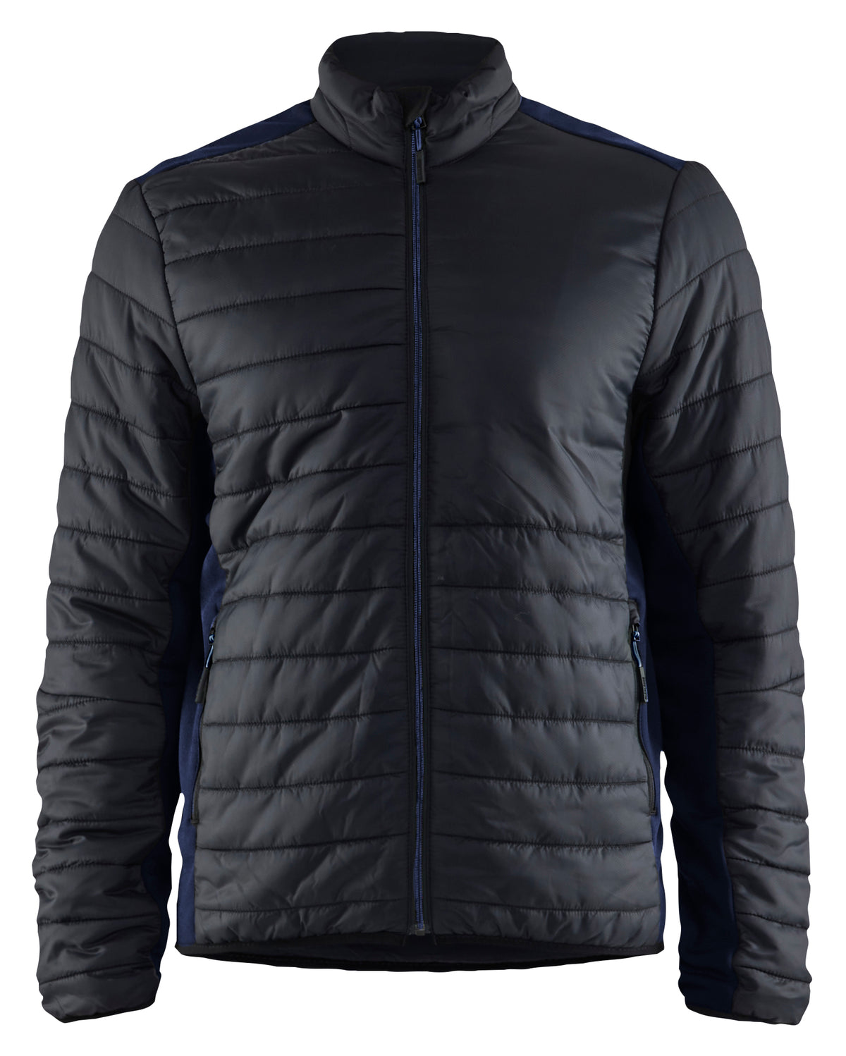 Warm gevoerd vest 4710 - Zwart/Donker marineblauw