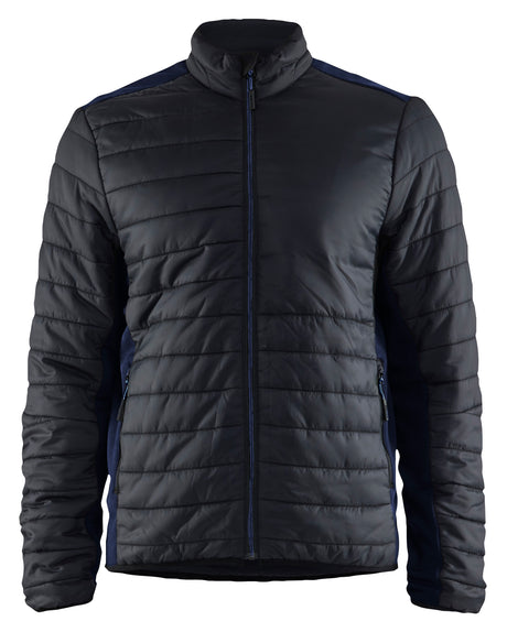Warm gevoerd vest 4710 - Zwart/Donker marineblauw