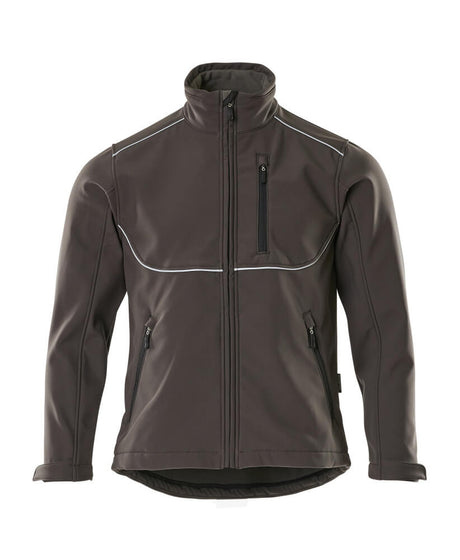 Softshell jas 10001 - 18 - donkerantraciet