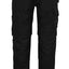 Broek met kniezakken 10179 - Zwart