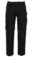 Broek met kniezakken 10179 - Zwart