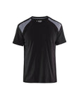 T-shirt Industrie 3379 - Zwart/Grijs