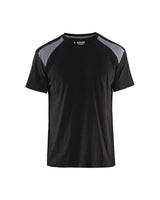T-shirt Industrie 3379 - Zwart/Grijs