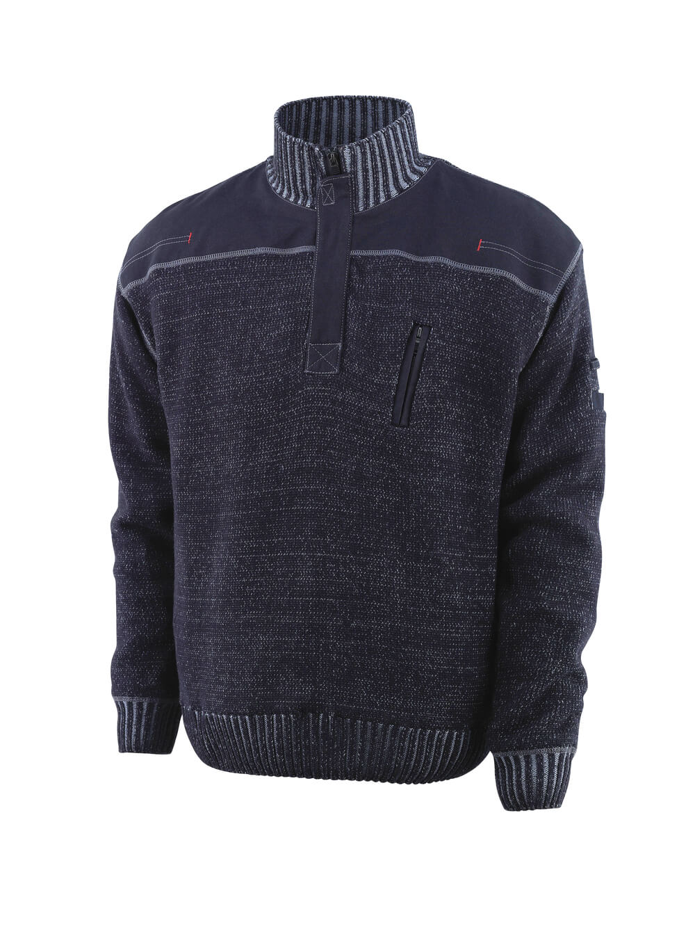 MASCOT Unisex Gebreide Trui Met Korte Rits 50354-835