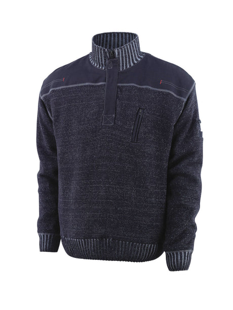 MASCOT Unisex Gebreide Trui Met Korte Rits 50354-835