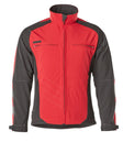Softshell jas 12002 - 0209 - rood/zwart
