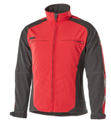 Softshell jas 12002 - 0209 - rood/zwart