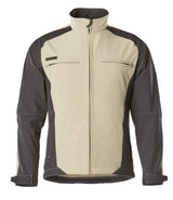 Softshell jas 12002 - 5509 - lichtkhaki/zwart