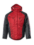 Winterjas 12035 - 0209 - rood/zwart