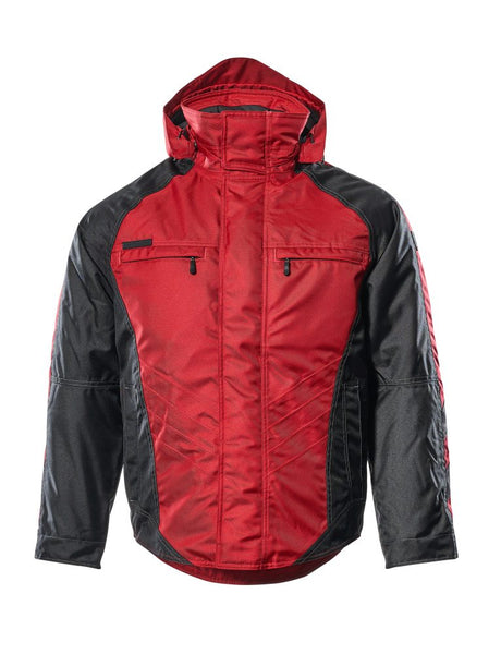 Winterjas 12035 - 0209 - rood/zwart