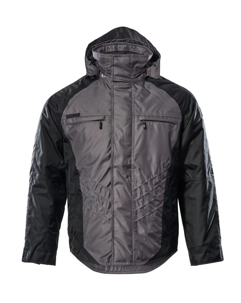 Winterjas 12035 - 88809 - antraciet/zwart