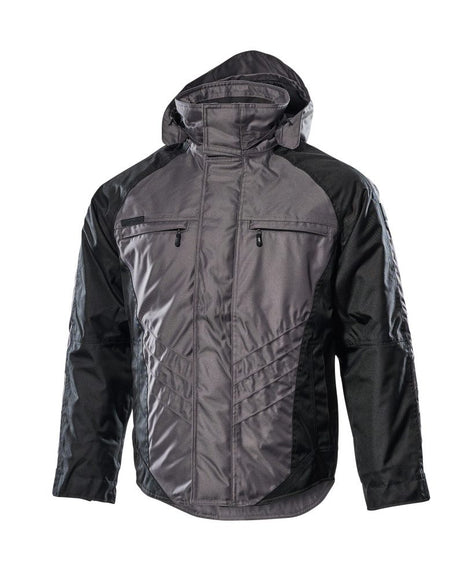 Winterjas 12035 - 88809 - antraciet/zwart