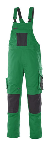 Amerikaanse overall met kniezakken 12069 - 0309 - groen/zwart