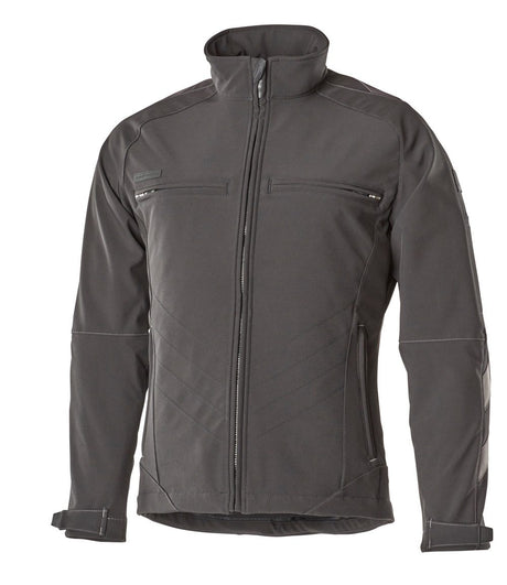 Softshell jas 12102 - 09 - zwart