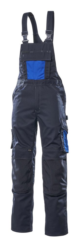 Amerikaanse overall met kniezakken 12169 - 01011 - donkermarine/korenblauw