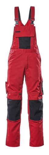 Amerikaanse overall met kniezakken 12169 - 0209 - rood/zwart