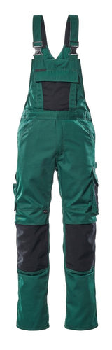 Amerikaanse overall met kniezakken 12169 - 0309 - groen/zwart