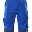 Amerikaanse overall met kniezakken 12169 - 11010 - korenblauw/donkermarine