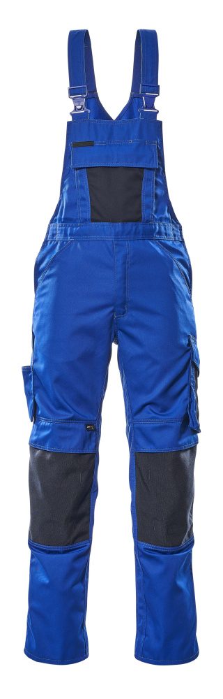 Amerikaanse overall met kniezakken 12169 - 11010 - korenblauw/donkermarine