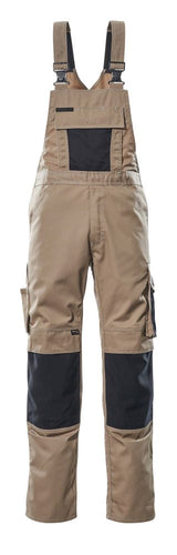 Amerikaanse overall met kniezakken 12169 - 5509 - lichtkhaki/zwart