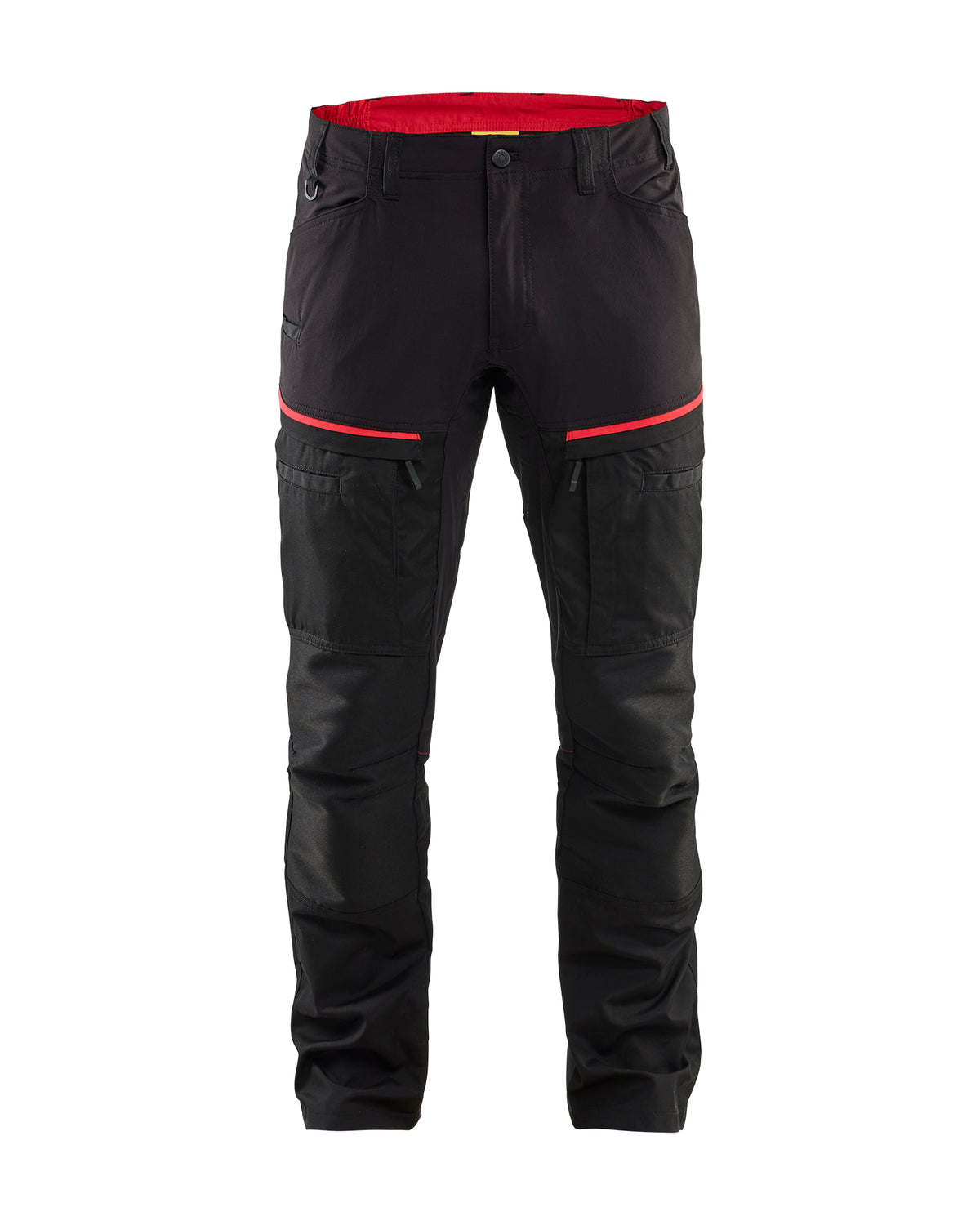 Service Werkbroek Stretch 1456 - Zwart/Rood