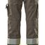 Broek met kniezakken 12379 - 88817 - antraciet/hi-vis geel