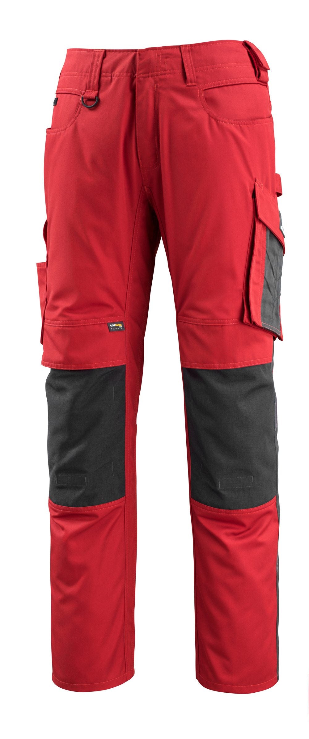 Broek met kniezakken 12679 - 0209 - rood/zwart