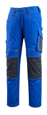 Broek met kniezakken 12679 - 11010 - korenblauw/donkermarine