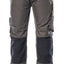 Broek met kniezakken 12679 - 1809 - donkerantraciet/zwart