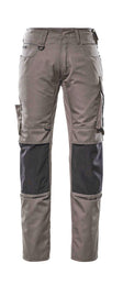 Broek met kniezakken 12679 - 88809 - antraciet/zwart