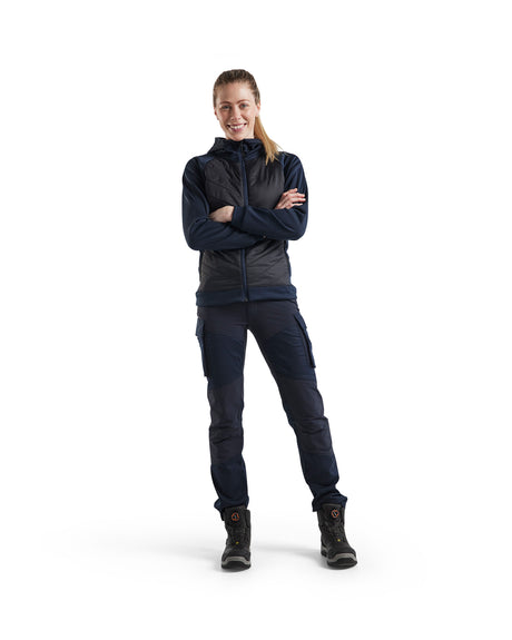 Hooded Hybride Sweatshirt Dames 3464