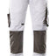 Broek met kniezakken 13079 - 0618 - wit/donkerantraciet