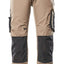 Broek met kniezakken 13079 - 5509 - lichtkhaki/zwart