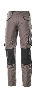 Broek met kniezakken 13079 - 88809 - antraciet/zwart