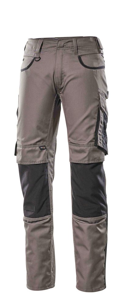 Broek met kniezakken 13079 - 88809 - antraciet/zwart