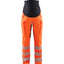 High-Visibility Zwangerschapsbroek Dames 7100 - High Vis Oranje/Zwart