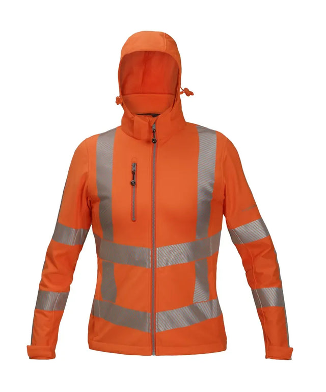 Hydrowear Dames High Visibility Softshell Jack Tessino