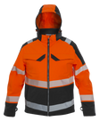 High-Visibility softshell jack Tacoma - Fluor Oranje - Zwart