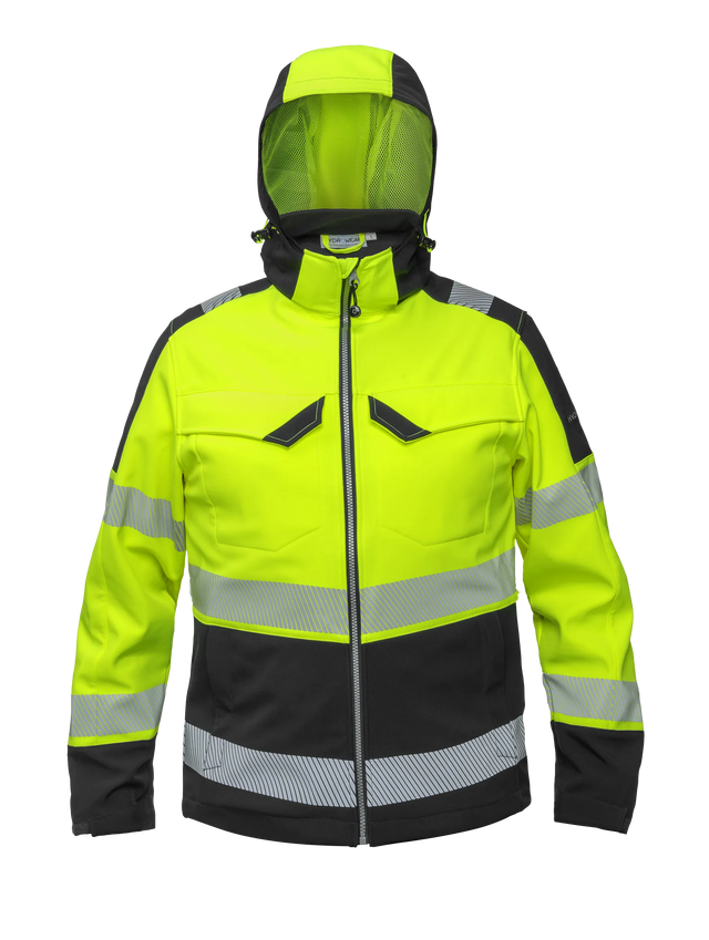 Hydrowear Unisex High Visibility Softshell Jack Tacoma