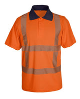Hydrowear Unisex High Visibility Polo Shirt Trento