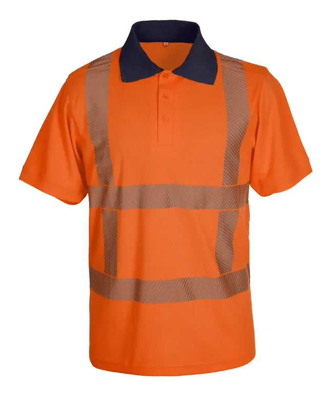 Hydrowear Unisex High Visibility Polo Shirt Trento