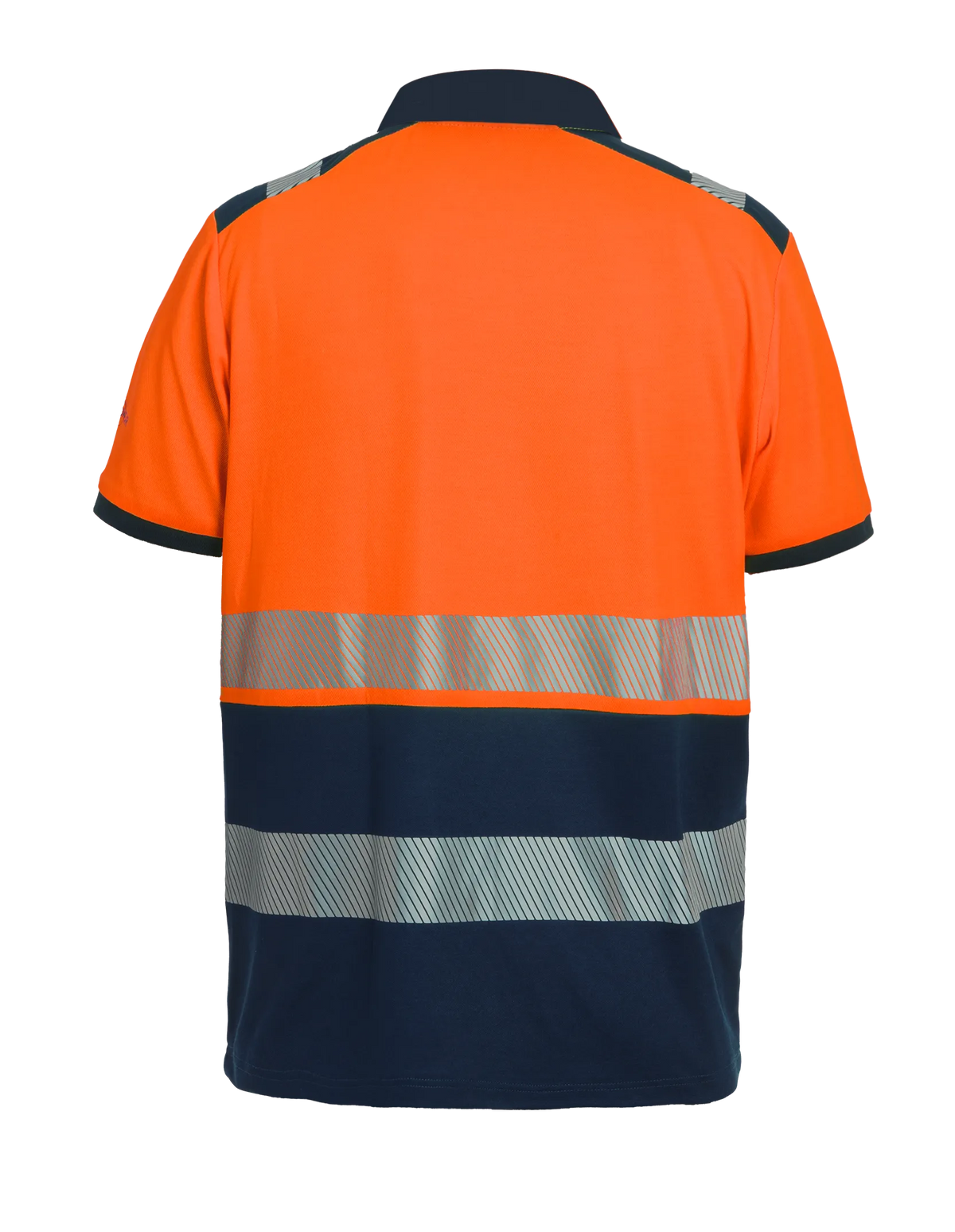 High-Visibility poloshirt RWS Tonga - Fluor Oranje - Marine