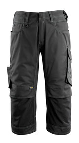 Driekwart broek met kniezakken 14249 - 09 - zwart