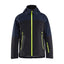 Shell Jack Striker - Donker marineblauw/High Vis Geel
